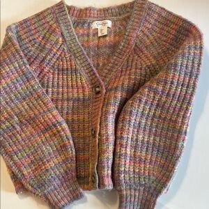 Jessica Simpson Pastel Plaid Cardigan